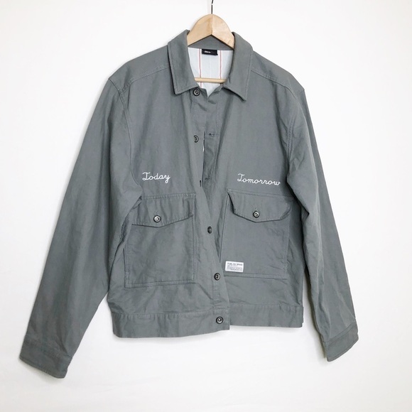 Publish brand unisex olive green jacket - Picture 10 of 12